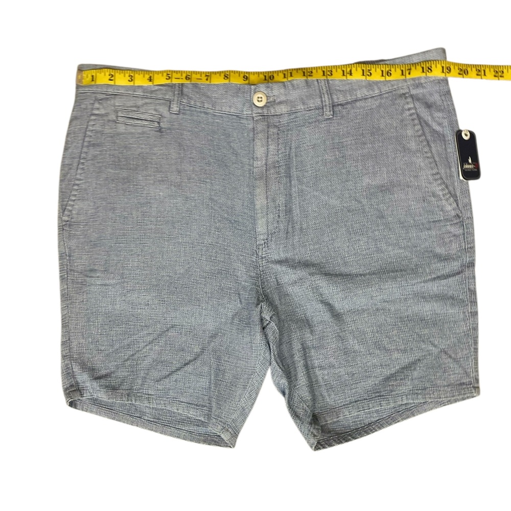 NWT johnnie-O Indigo Golf Shorts with Subtle Texture - Picture 4 of 11